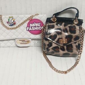 Zuru 5 Surprise Mini Fashion Series 1 Leopard Print Mini  Purse